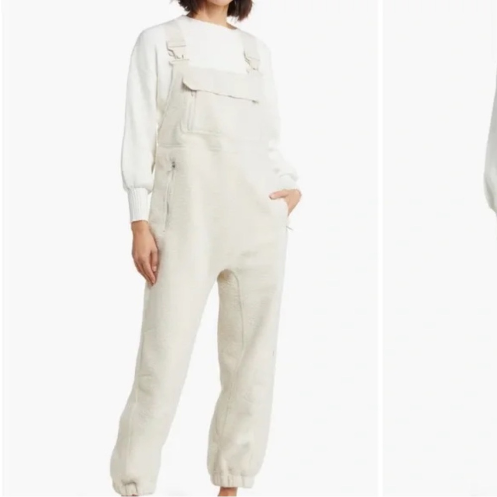 Free People Teddy Bear Overalls NWT